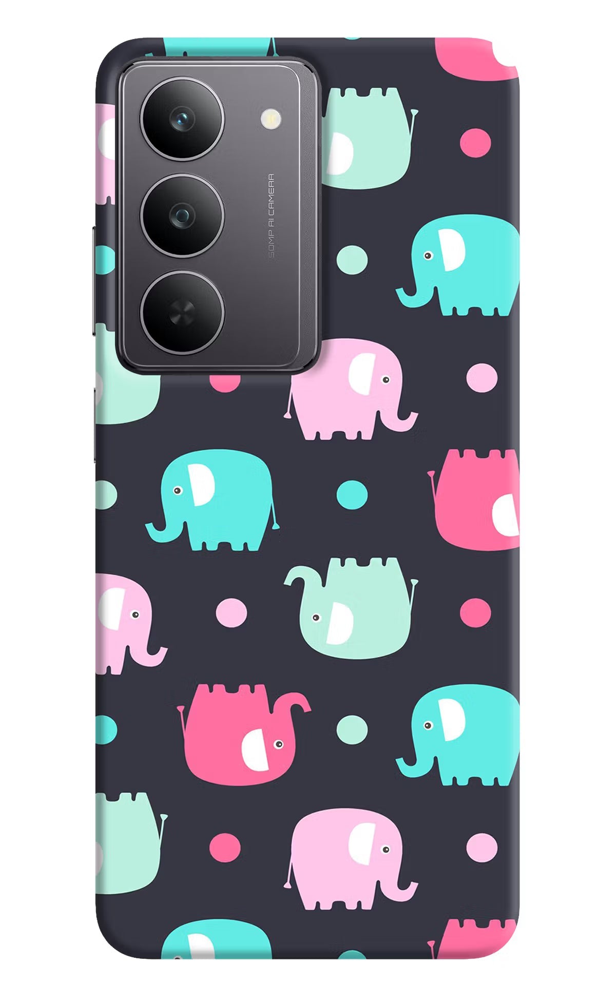 Elephants Realme 14x 5G Back Cover