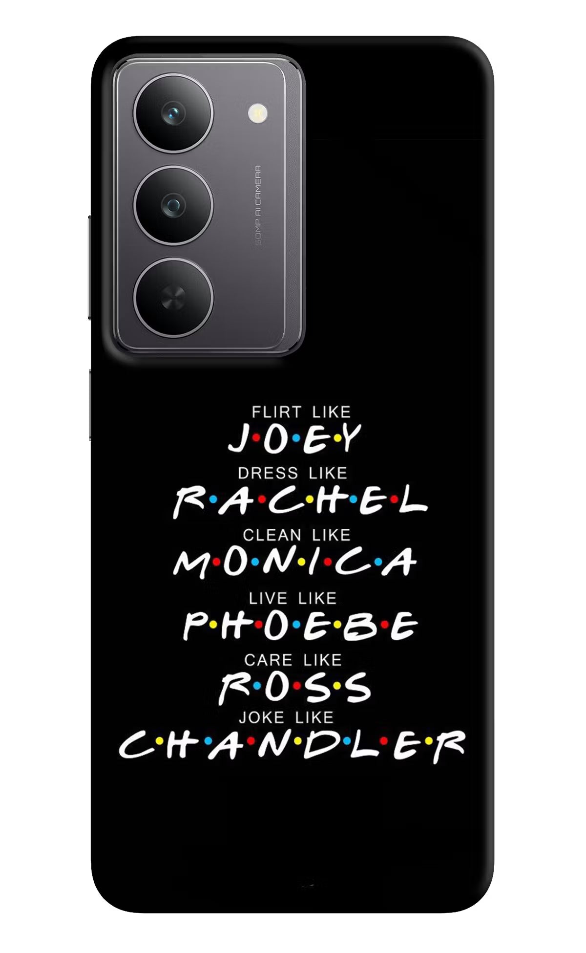 FRIENDS Character Realme 14x 5G Back Cover