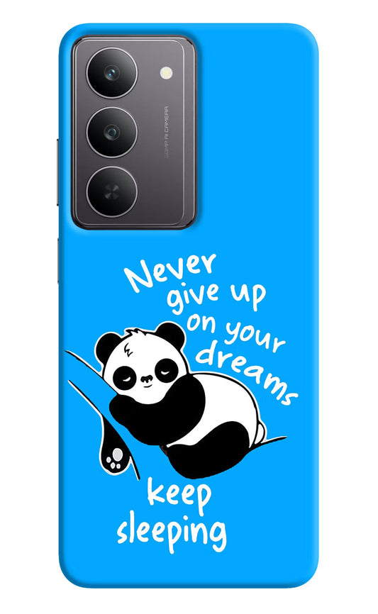 Keep Sleeping Realme 14x 5G Back Cover