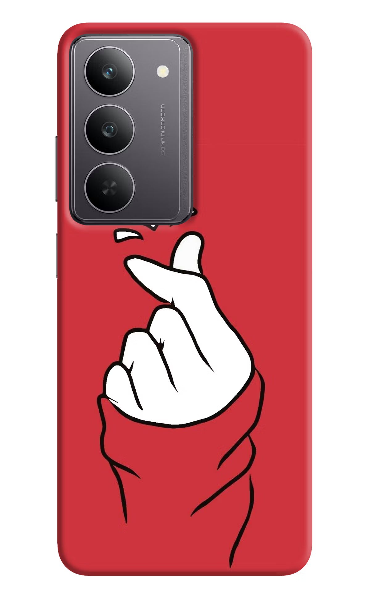 Korean Love Sign Realme 14x 5G Back Cover
