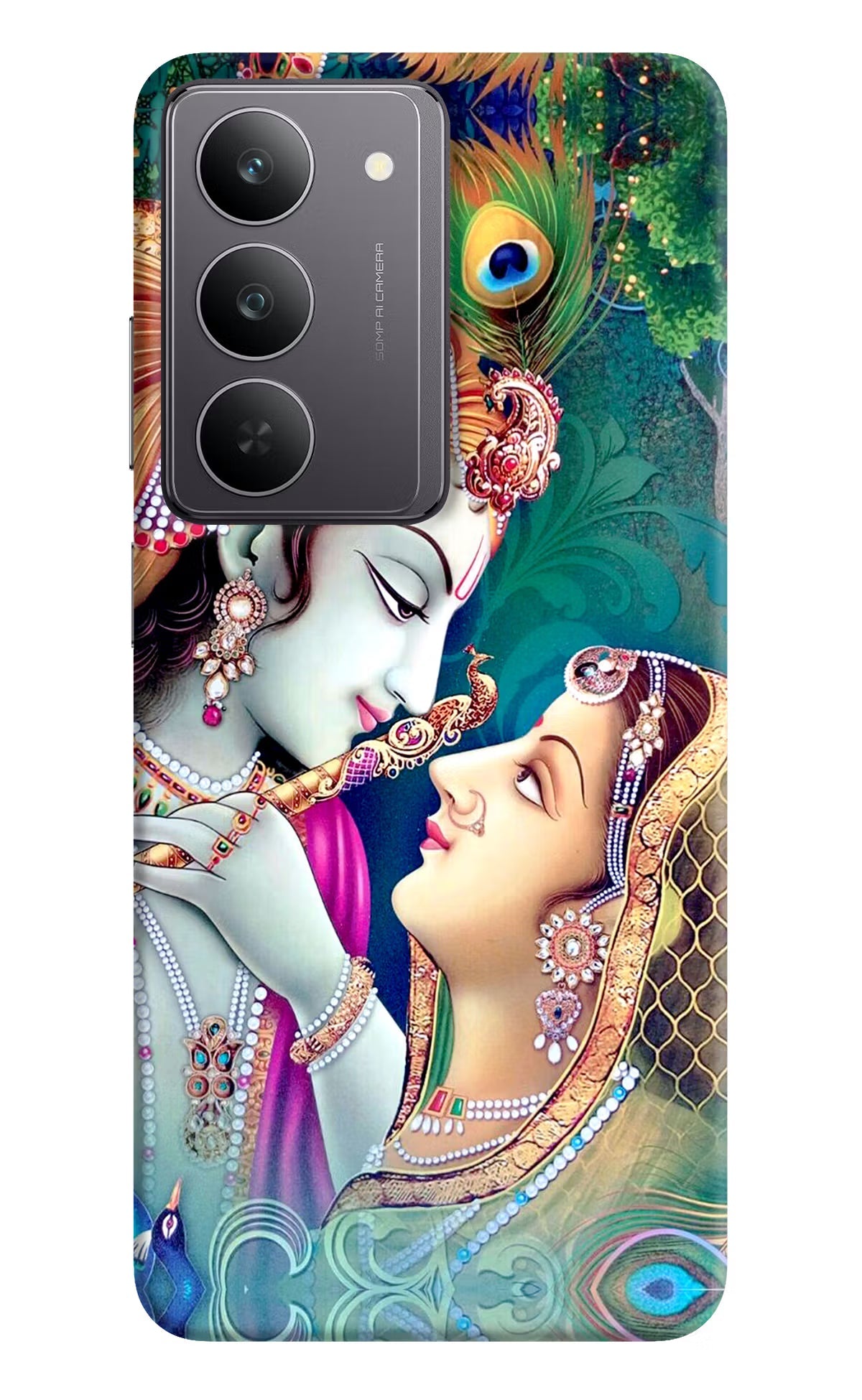 Lord Radha Krishna Realme 14x 5G Back Cover