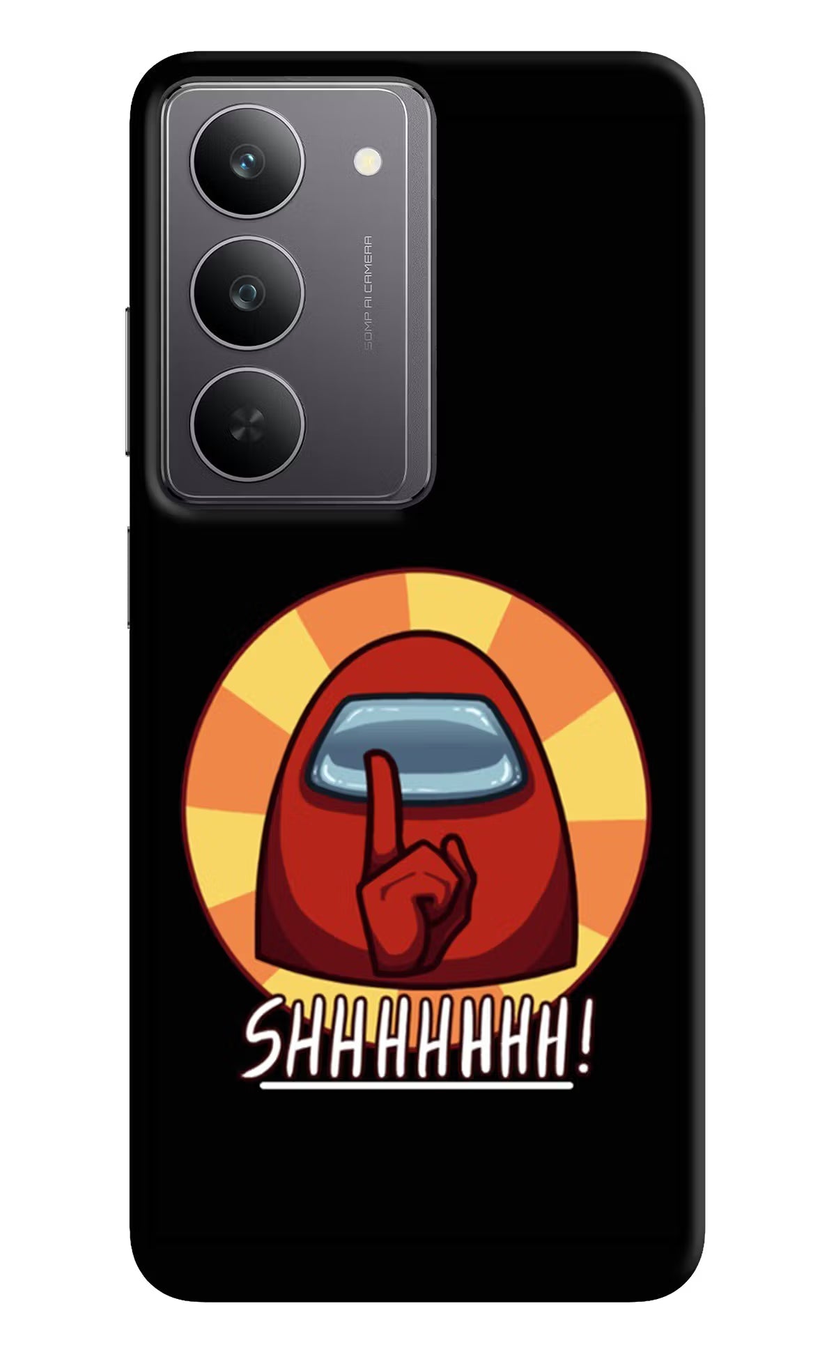 Among Us Shhh! Realme 14x 5G Back Cover