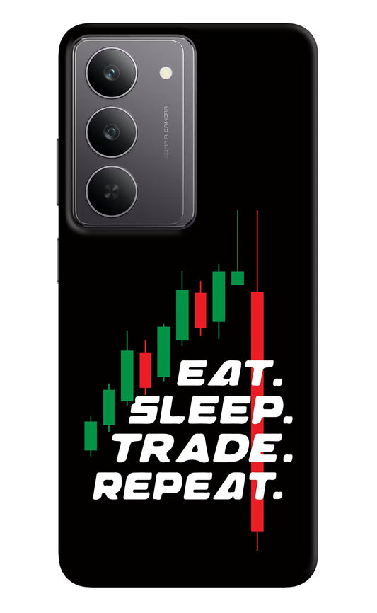 Eat Sleep Trade Repeat Realme 14x 5G Back Cover