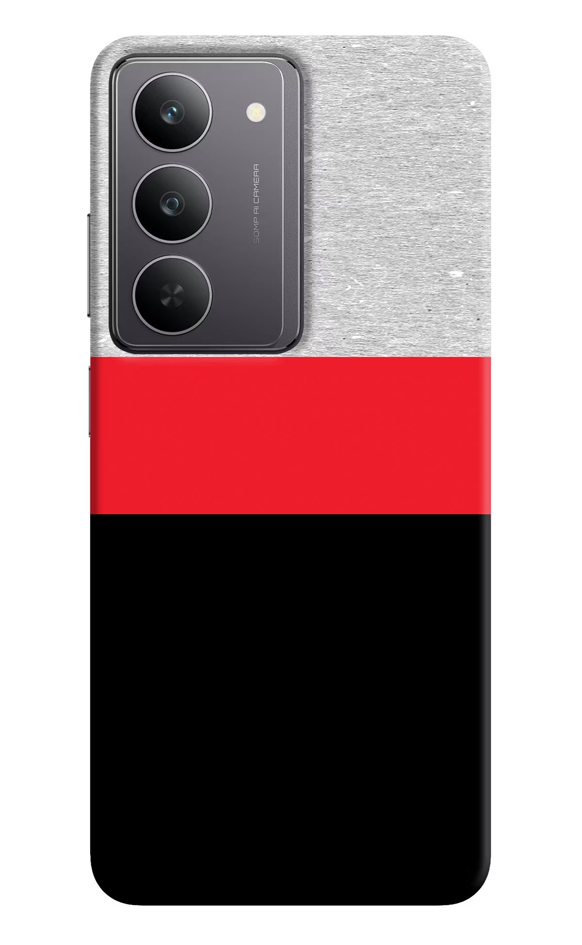 Tri Color Pattern Realme 14x 5G Back Cover