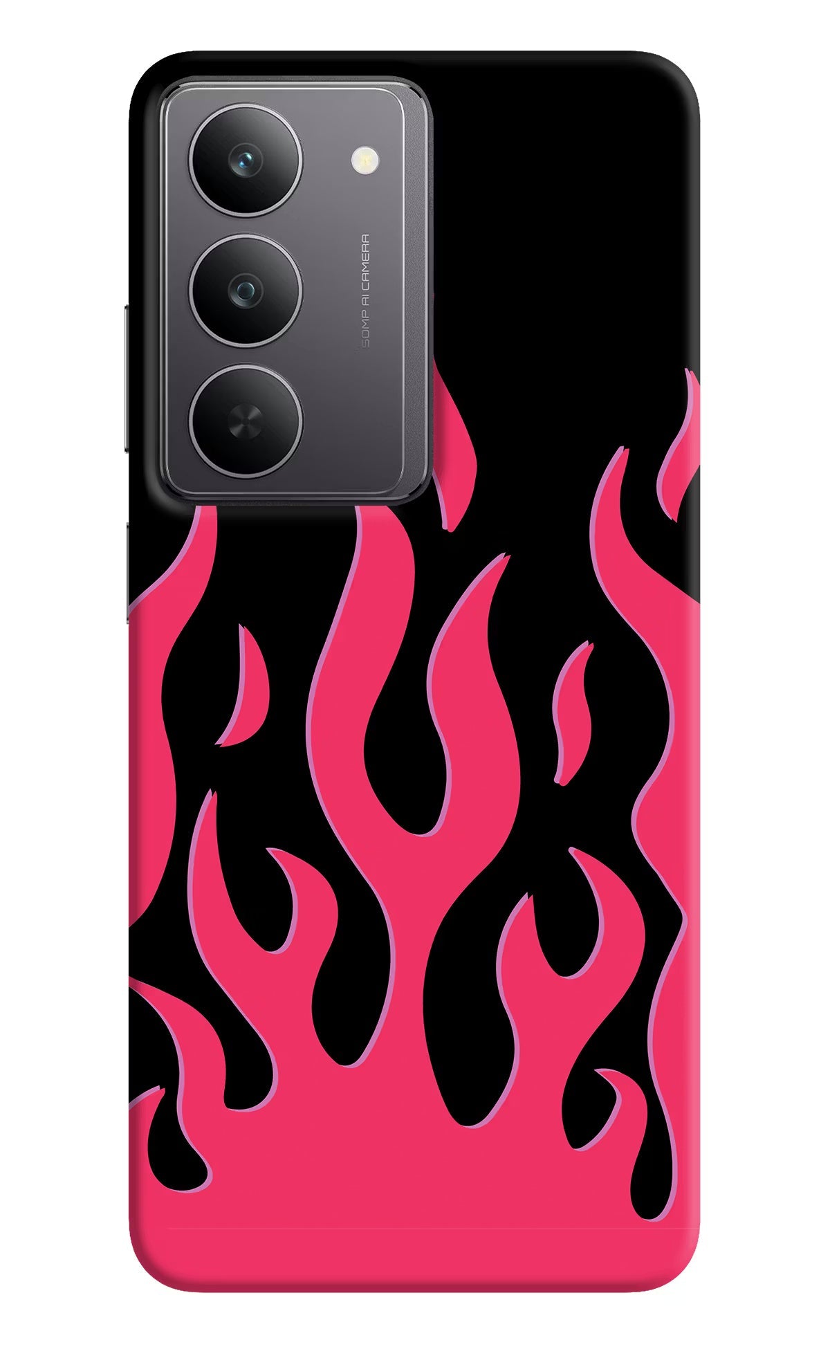 Fire Flames Realme 14x 5G Back Cover