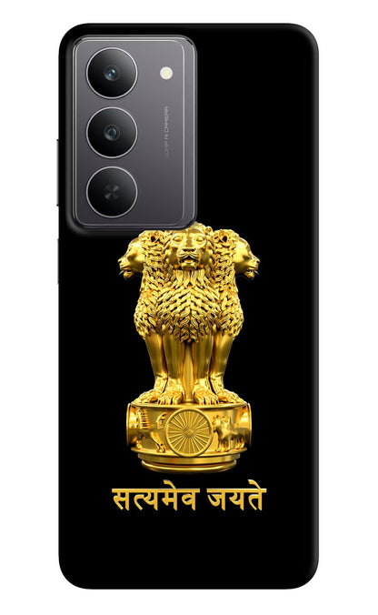 Satyamev Jayate Golden Realme 14x 5G Back Cover