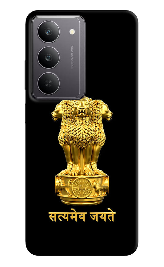Satyamev Jayate Golden Realme 14x 5G Back Cover