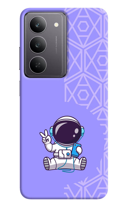 Cute Astronaut Chilling Realme 14x 5G Back Cover