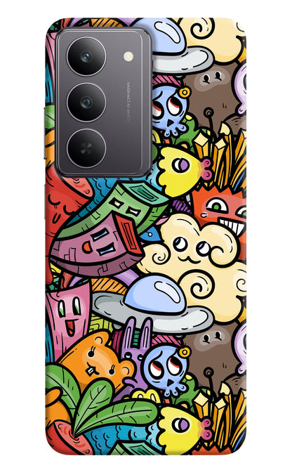 Veggie Doodle Realme 14x 5G Back Cover