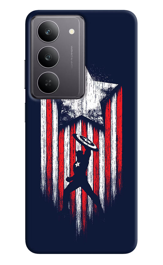 Captain America Marvel Art Realme 14x 5G Back Cover