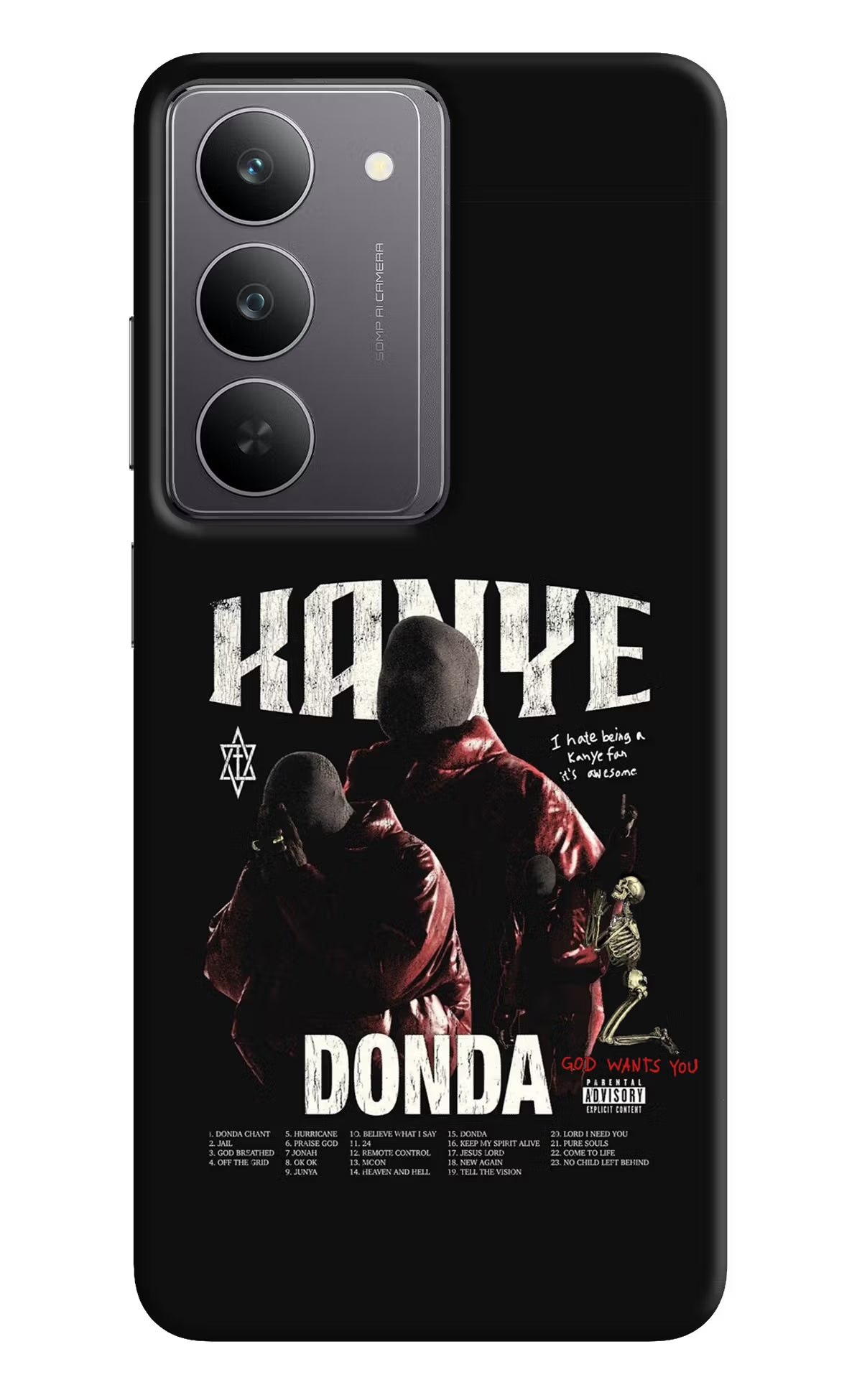 Donda Kanye West Realme 14x 5G Back Cover