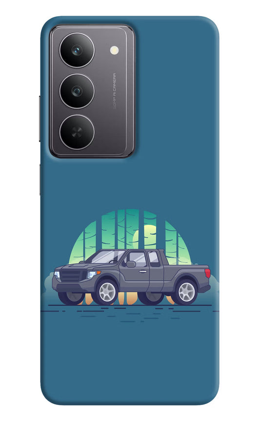 Retro Garage Vibe Realme 14x 5G Back Cover