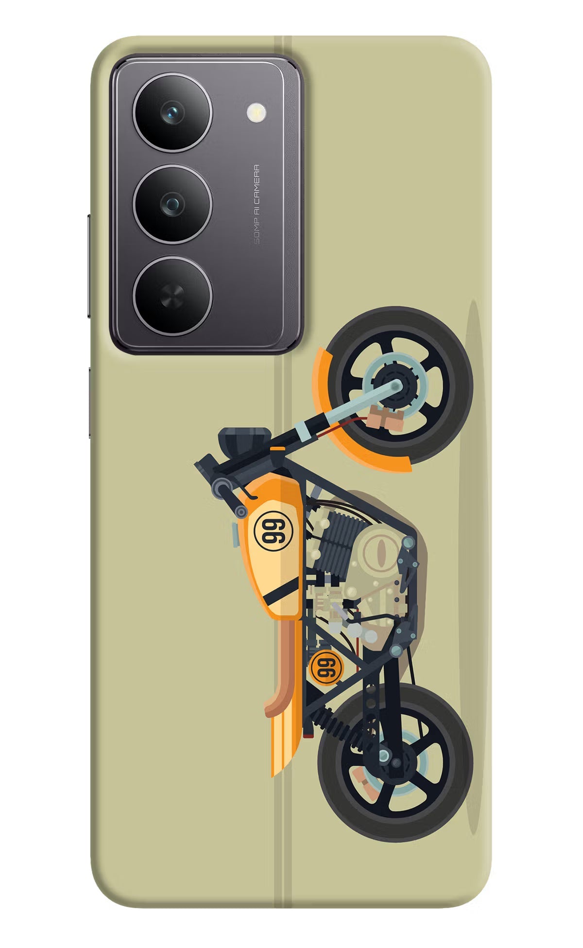 Vertical Speedster Realme 14x 5G Back Cover