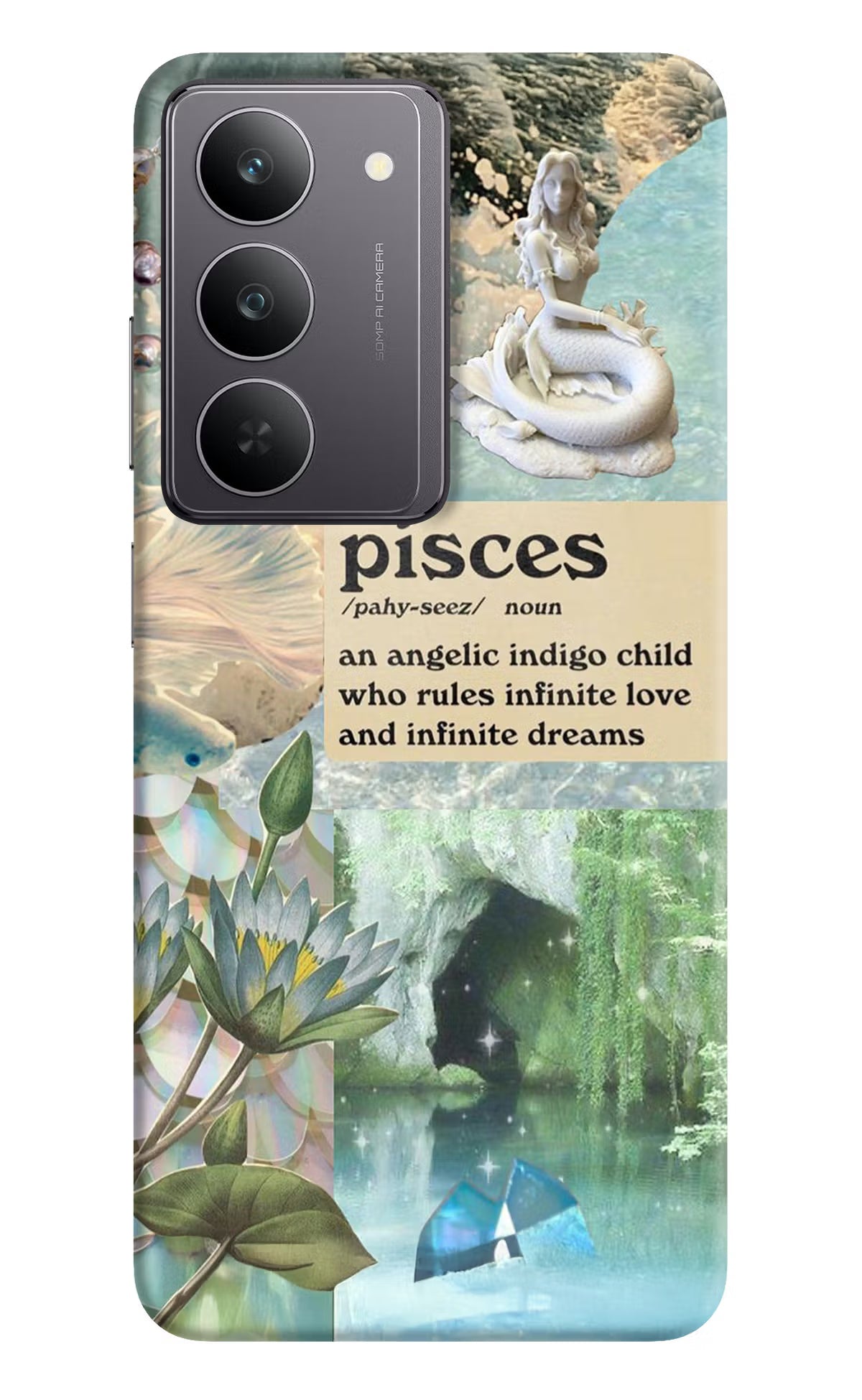 Pisces Zodiac Realme 14x 5G Back Cover