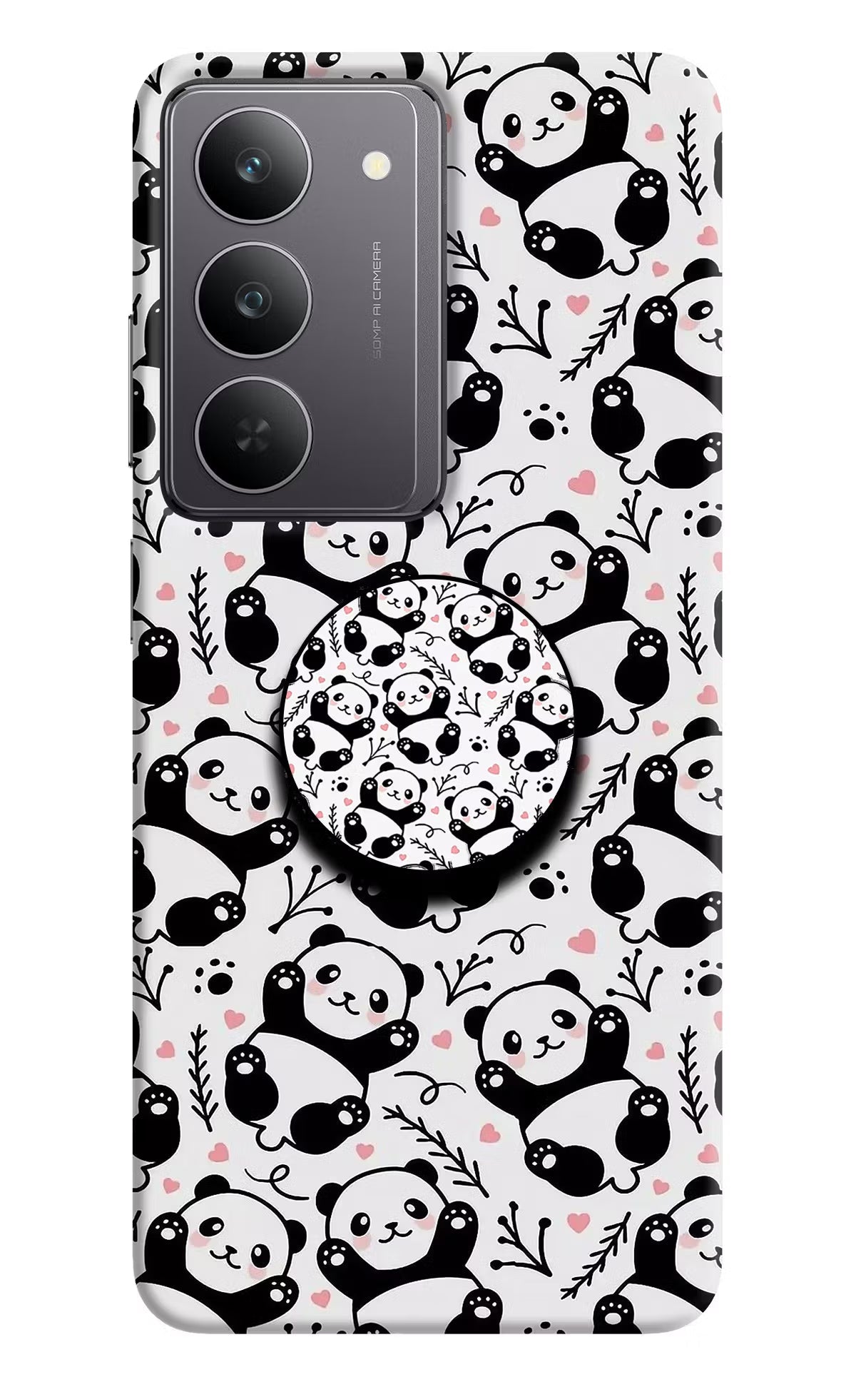 Cute Panda Realme 14x 5G Pop Case