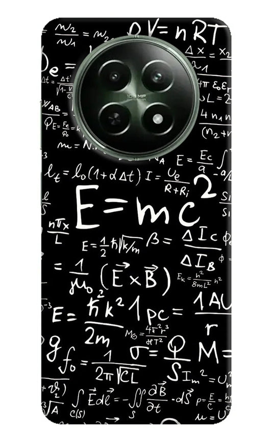 Physics Formula Realme 12x 5G Back Cover