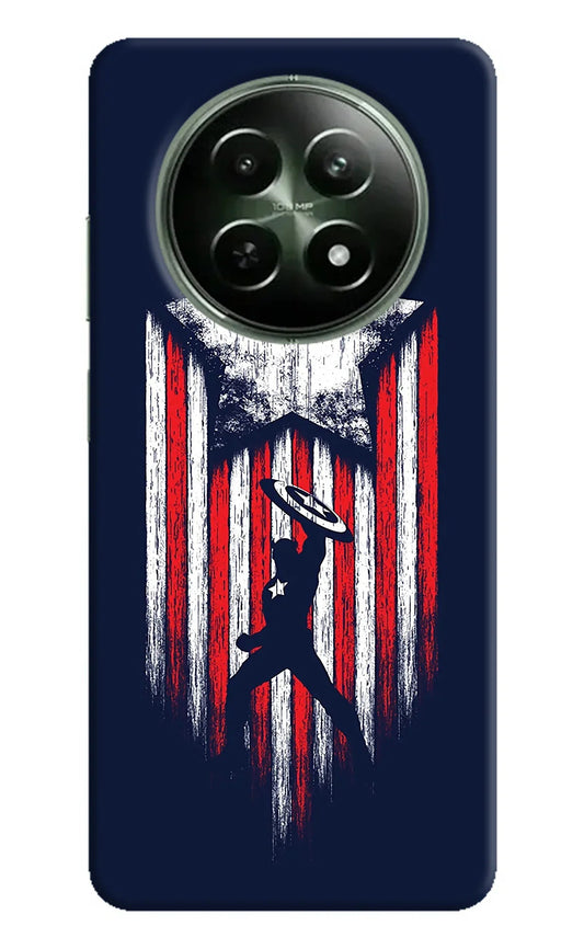Captain America Marvel Art Realme 12x 5G Back Cover