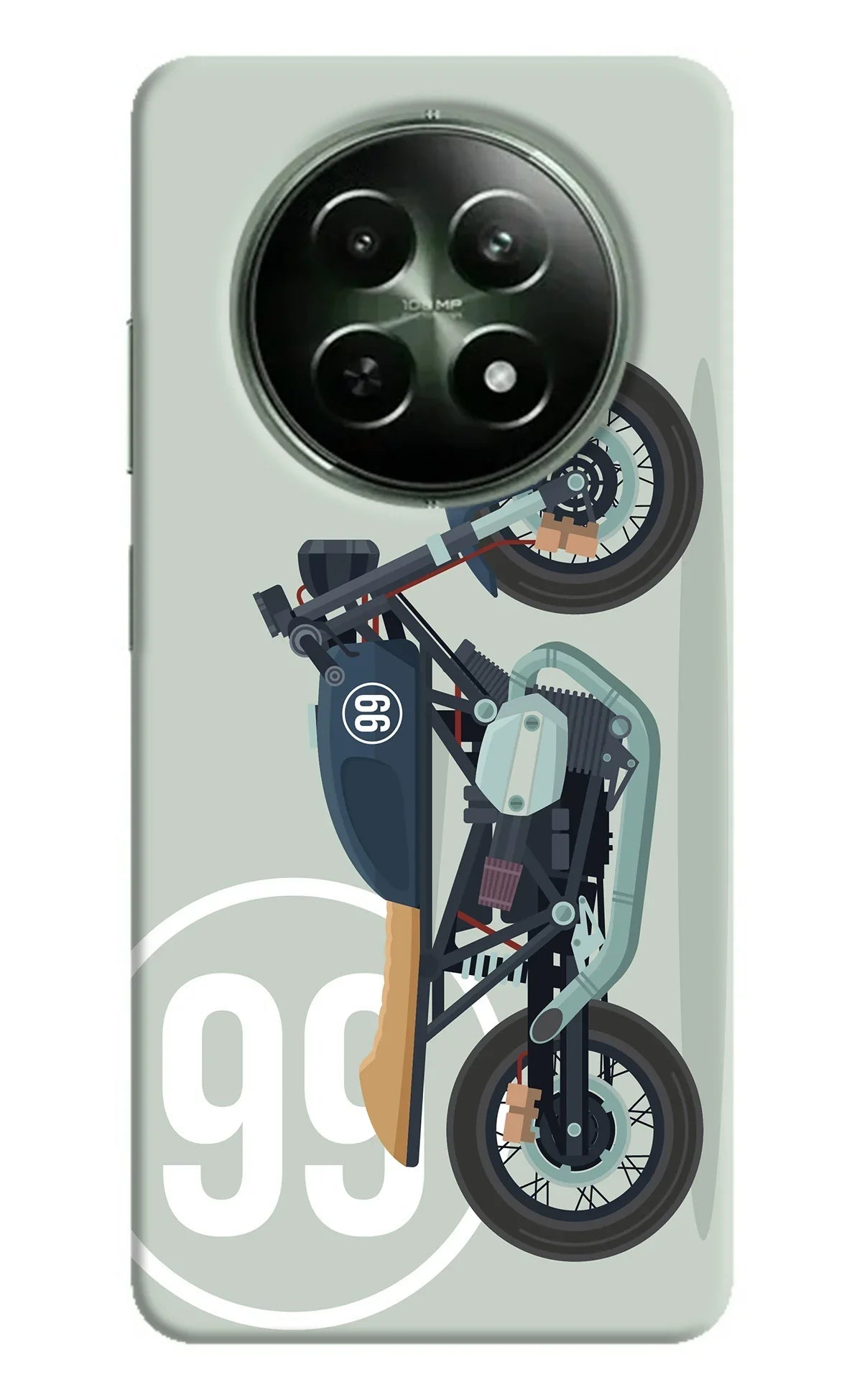 Classic Cafe Racer 99 Realme 12x 5G Back Cover
