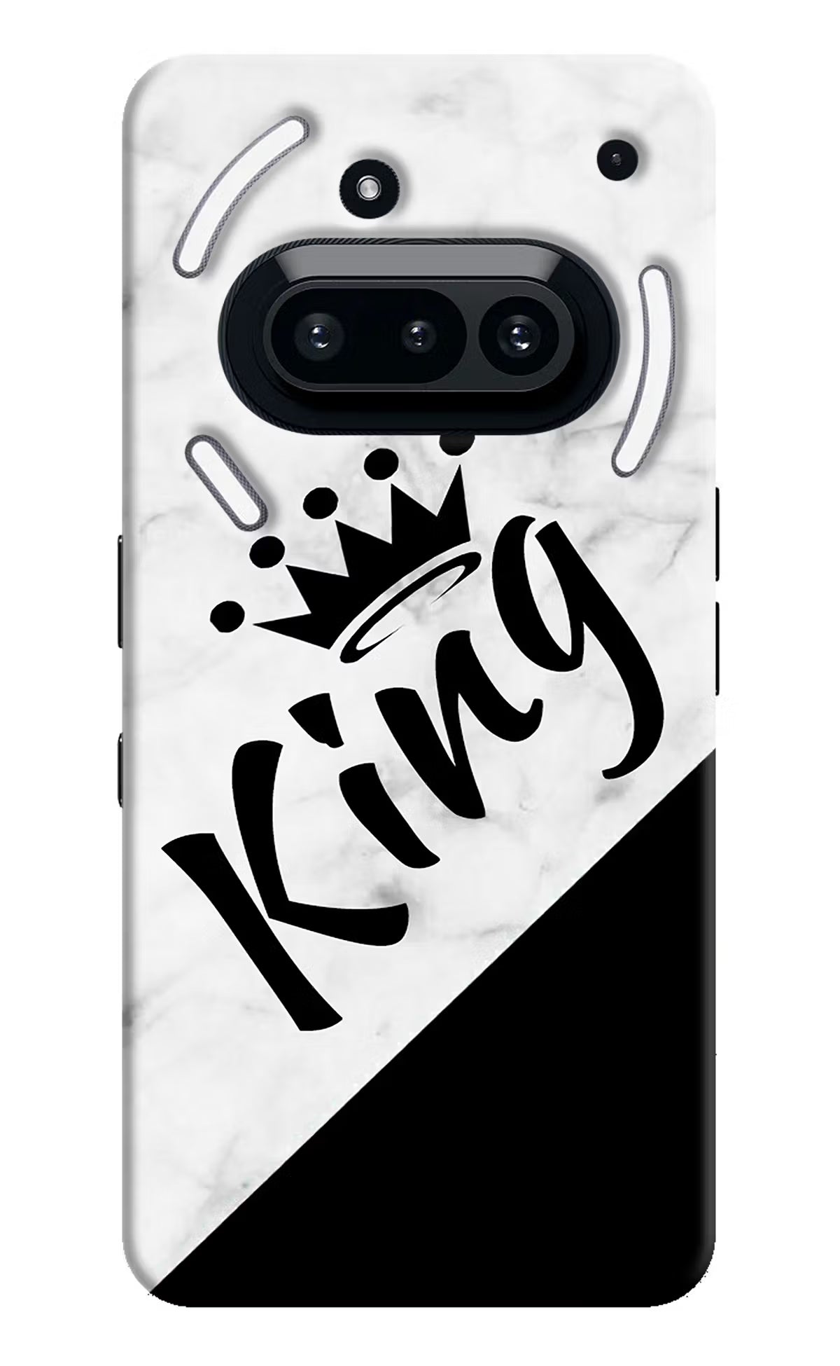 King Nothing Phone 3A Back Cover