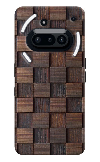 Wooden Cube Design Nothing Phone 3A Back Cover