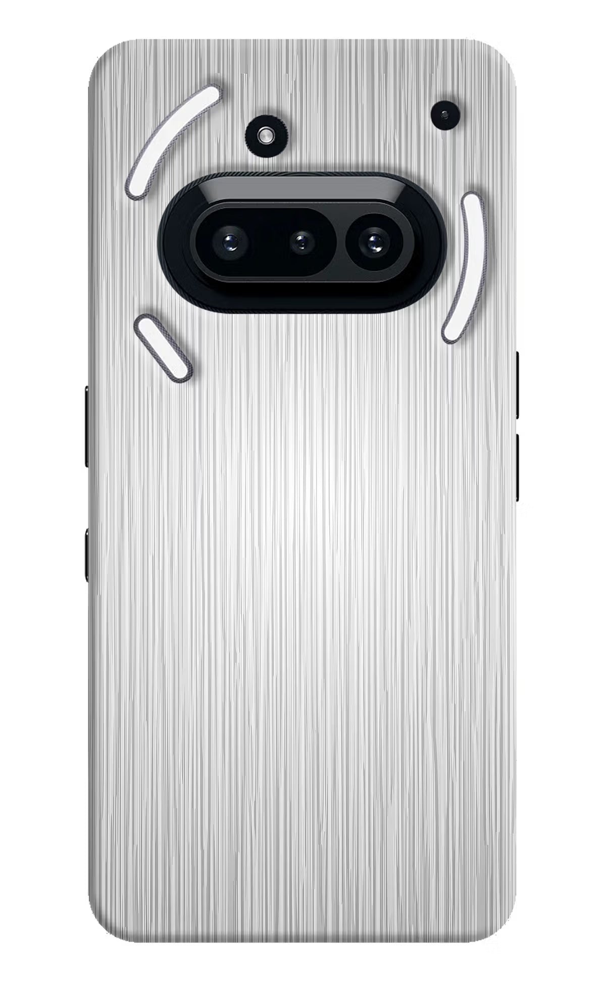 Wooden Grey Texture Nothing Phone 3A Back Cover