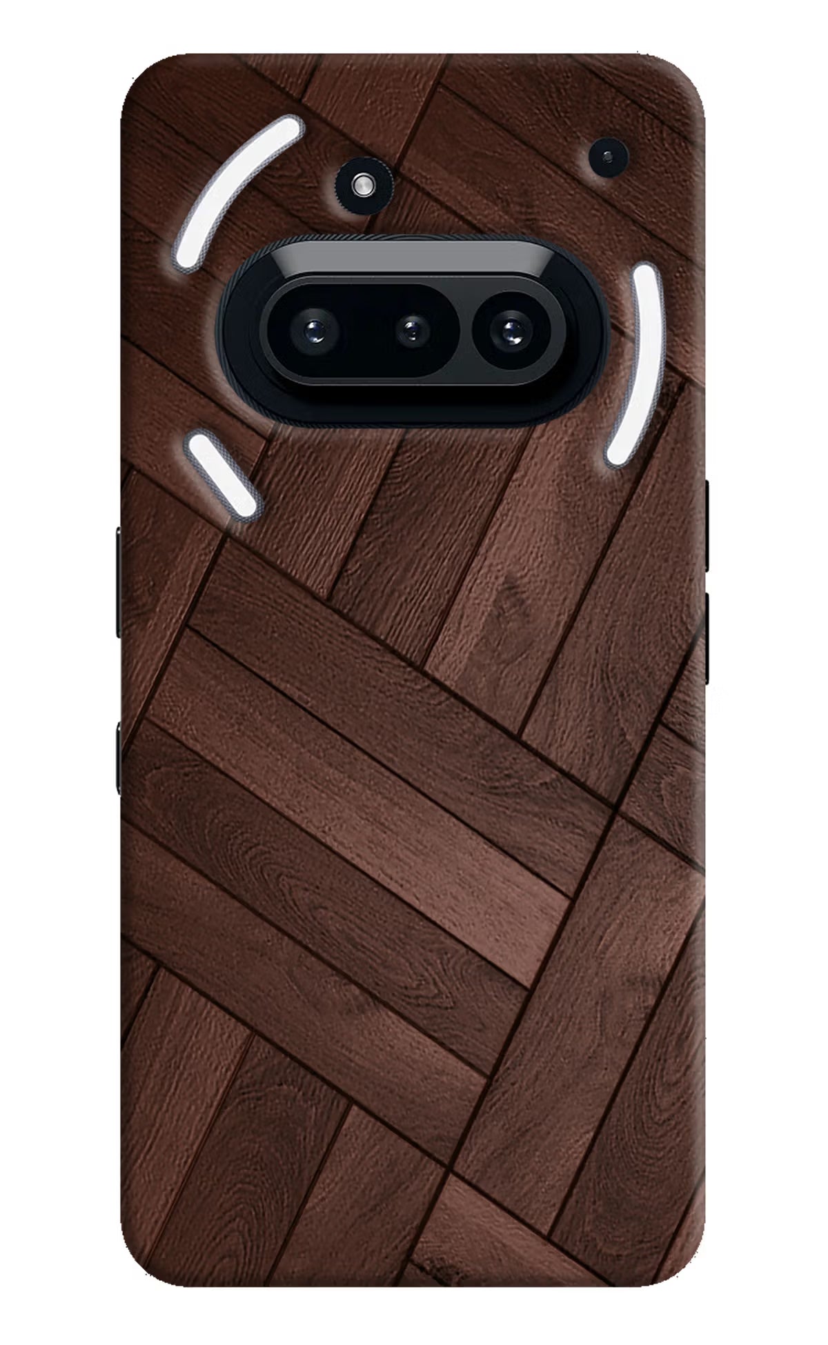 Wooden Texture Design Nothing Phone 3A Back Cover