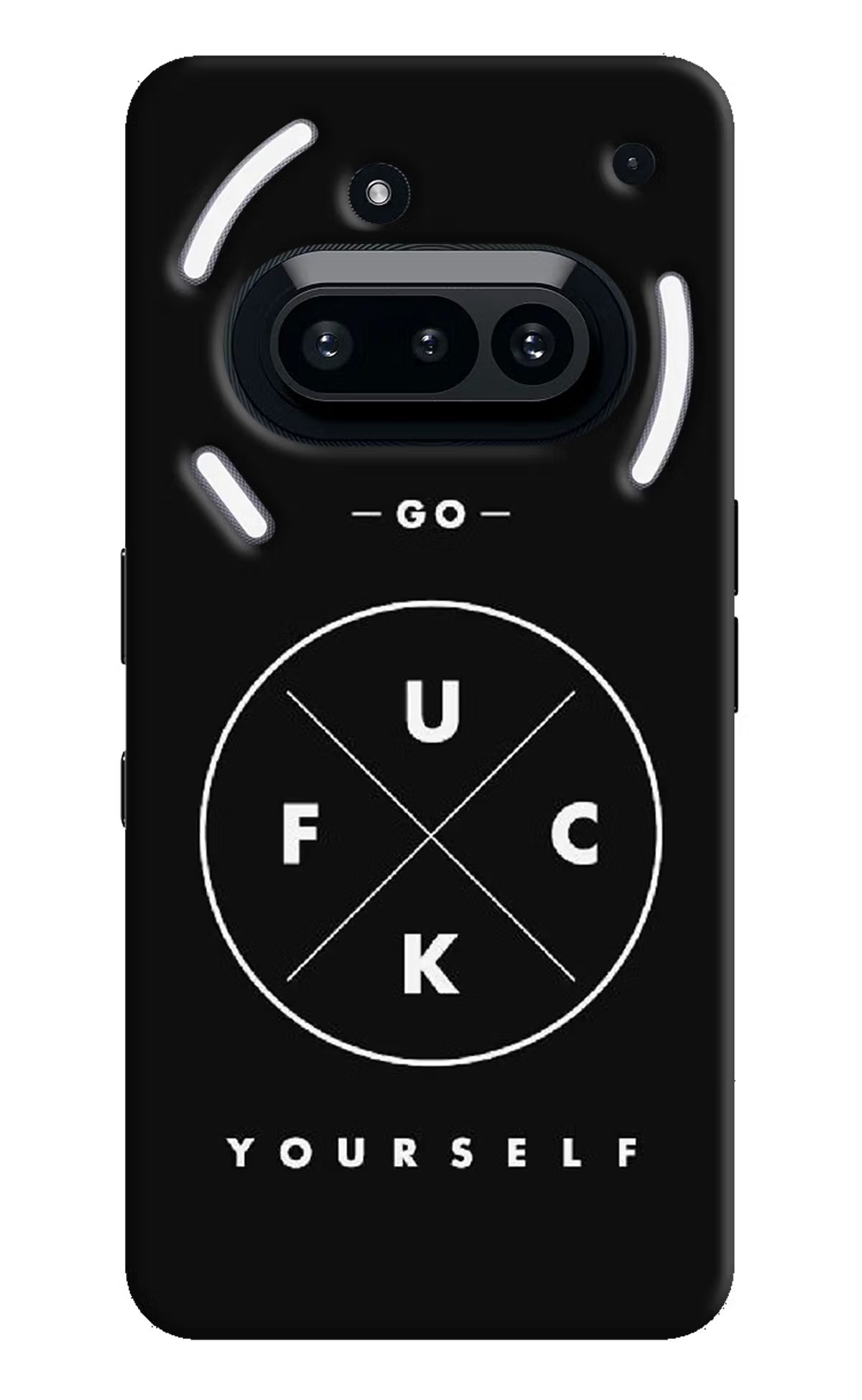 Go Fuck Yourself Nothing Phone 3A Back Cover