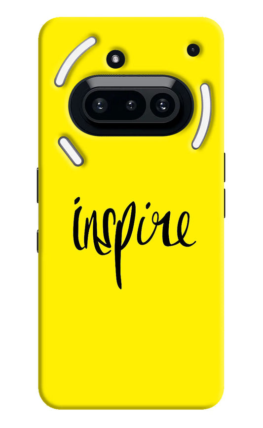 Inspire Nothing Phone 3A Back Cover