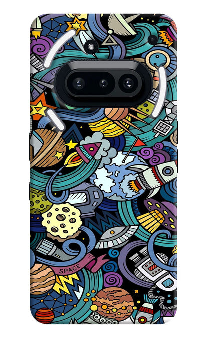 Space Abstract Nothing Phone 3A Back Cover
