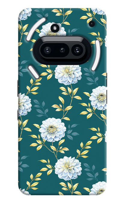 Flowers Nothing Phone 3A Back Cover
