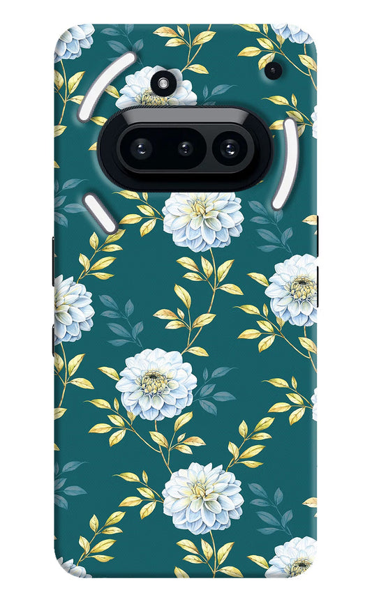 Flowers Nothing Phone 3A Back Cover
