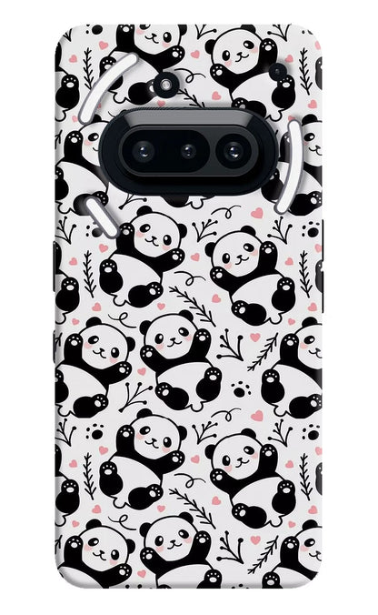 Cute Panda Nothing Phone 3A Back Cover