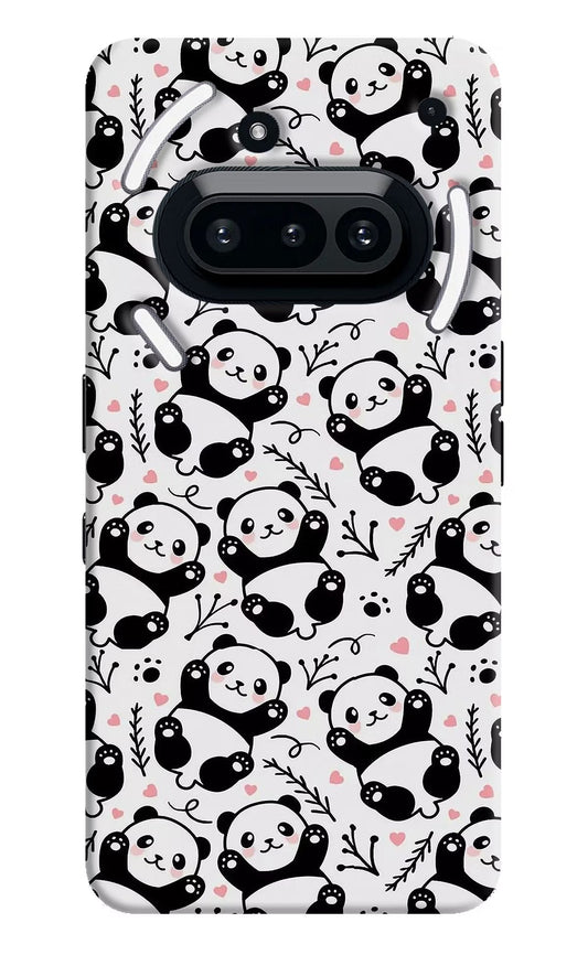 Cute Panda Nothing Phone 3A Back Cover
