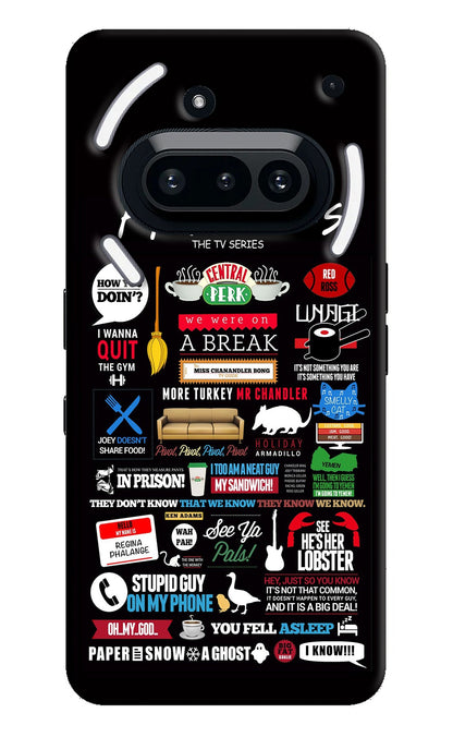 FRIENDS Nothing Phone 3A Back Cover