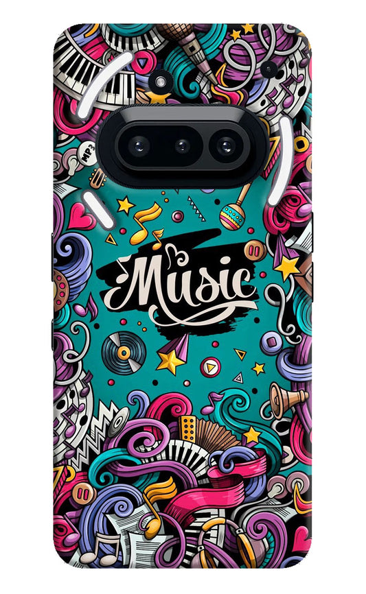 Music Graffiti Nothing Phone 3A Back Cover