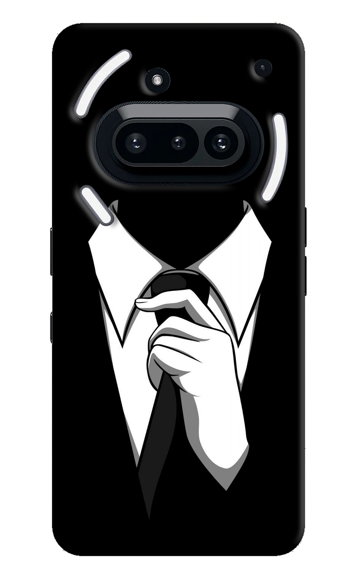 Black Tie Nothing Phone 3A Back Cover
