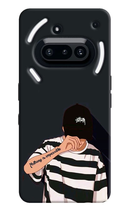 Aesthetic Boy Nothing Phone 3A Back Cover