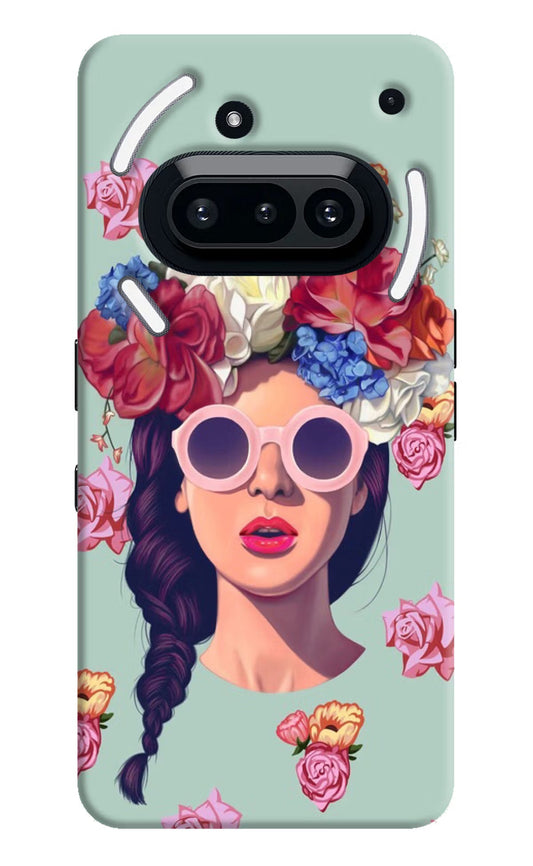 Pretty Girl Nothing Phone 3A Back Cover