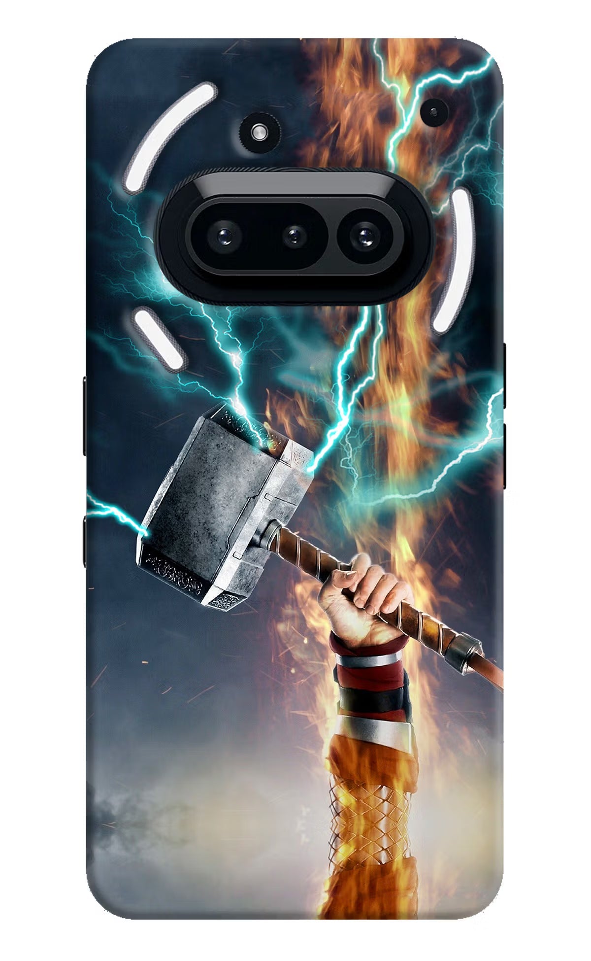 Thor Hammer Mjolnir Nothing Phone 3A Back Cover