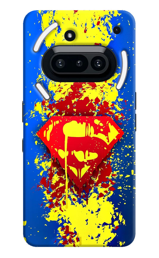 Superman logo Nothing Phone 3A Back Cover