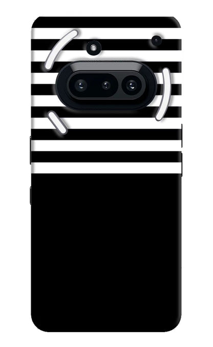 Black and White Print Nothing Phone 3A Back Cover
