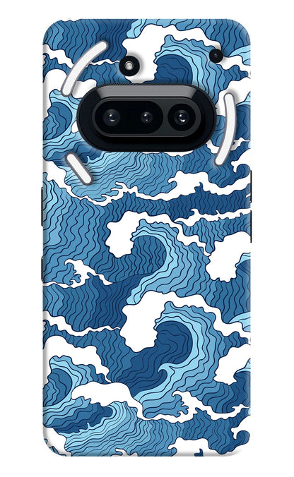 Blue Waves Nothing Phone 3A Back Cover