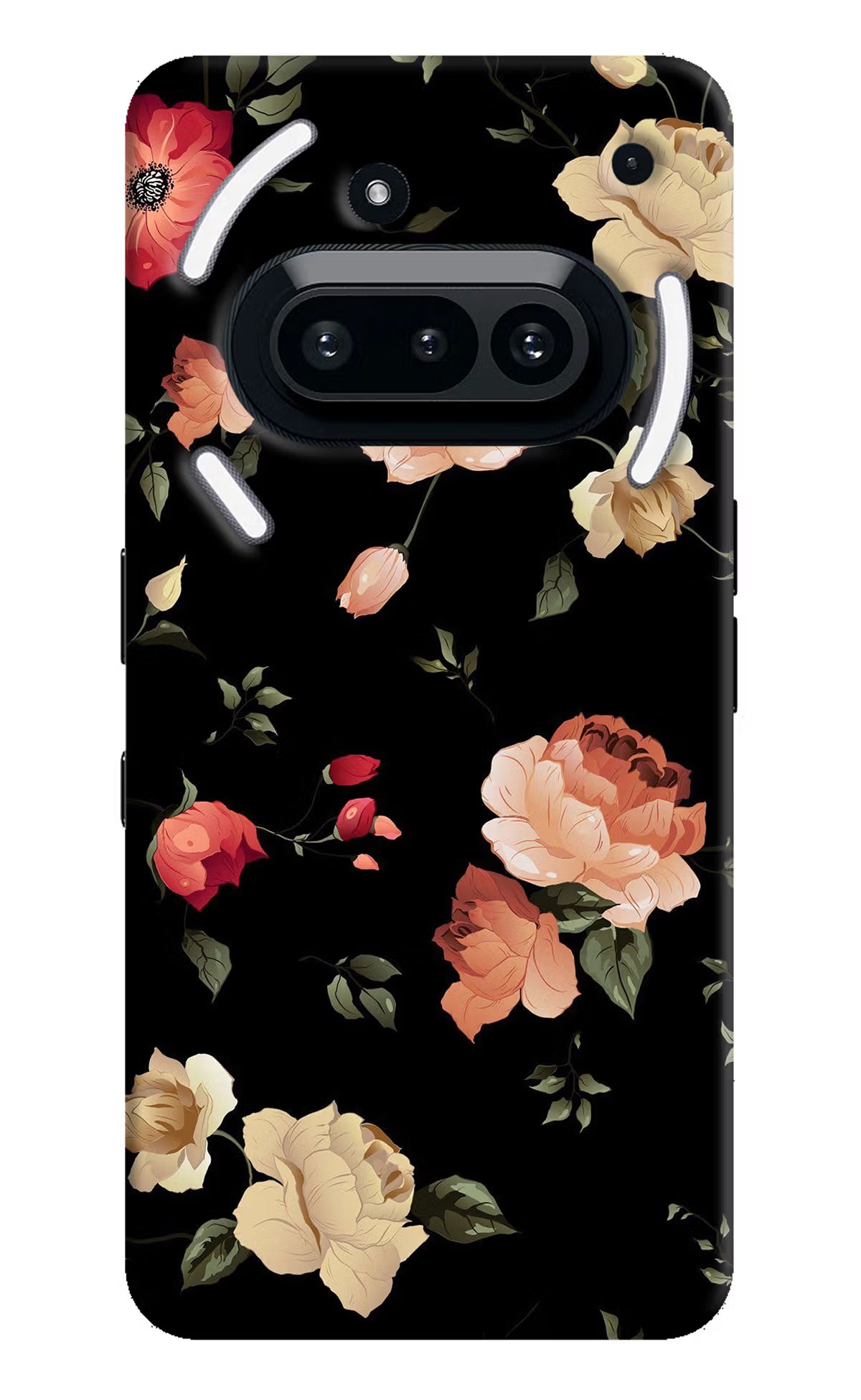 Flowers Nothing Phone 3A Back Cover