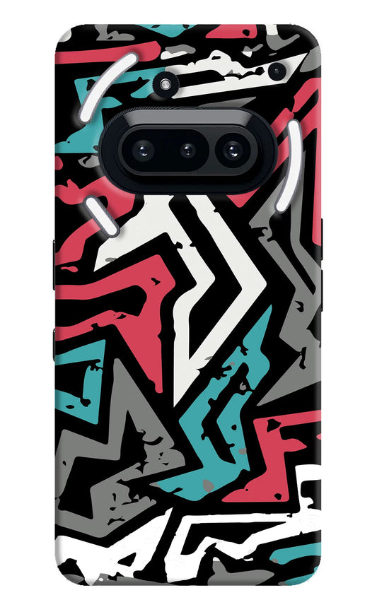 Geometric Graffiti Nothing Phone 3A Back Cover