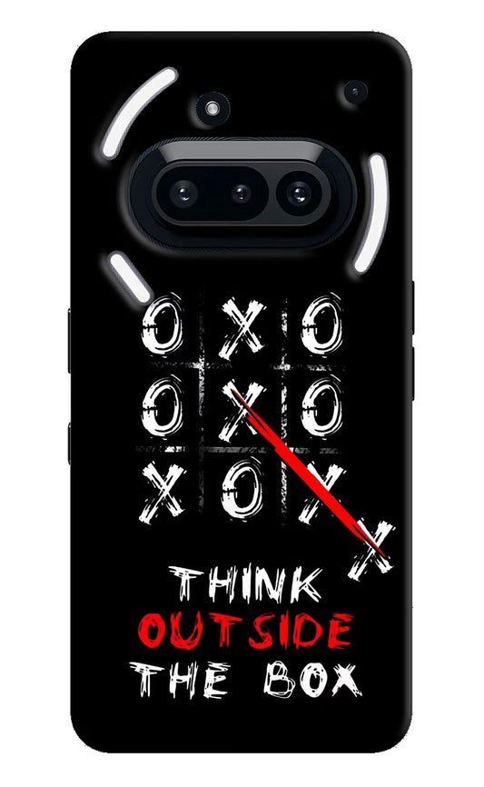 Think out of the BOX Nothing Phone 3A Back Cover