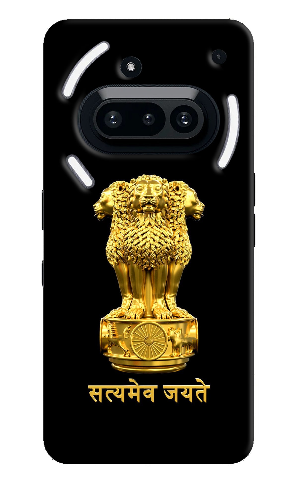 Satyamev Jayate Golden Nothing Phone 3A Back Cover