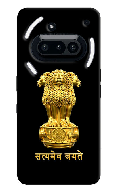 Satyamev Jayate Golden Nothing Phone 3A Back Cover