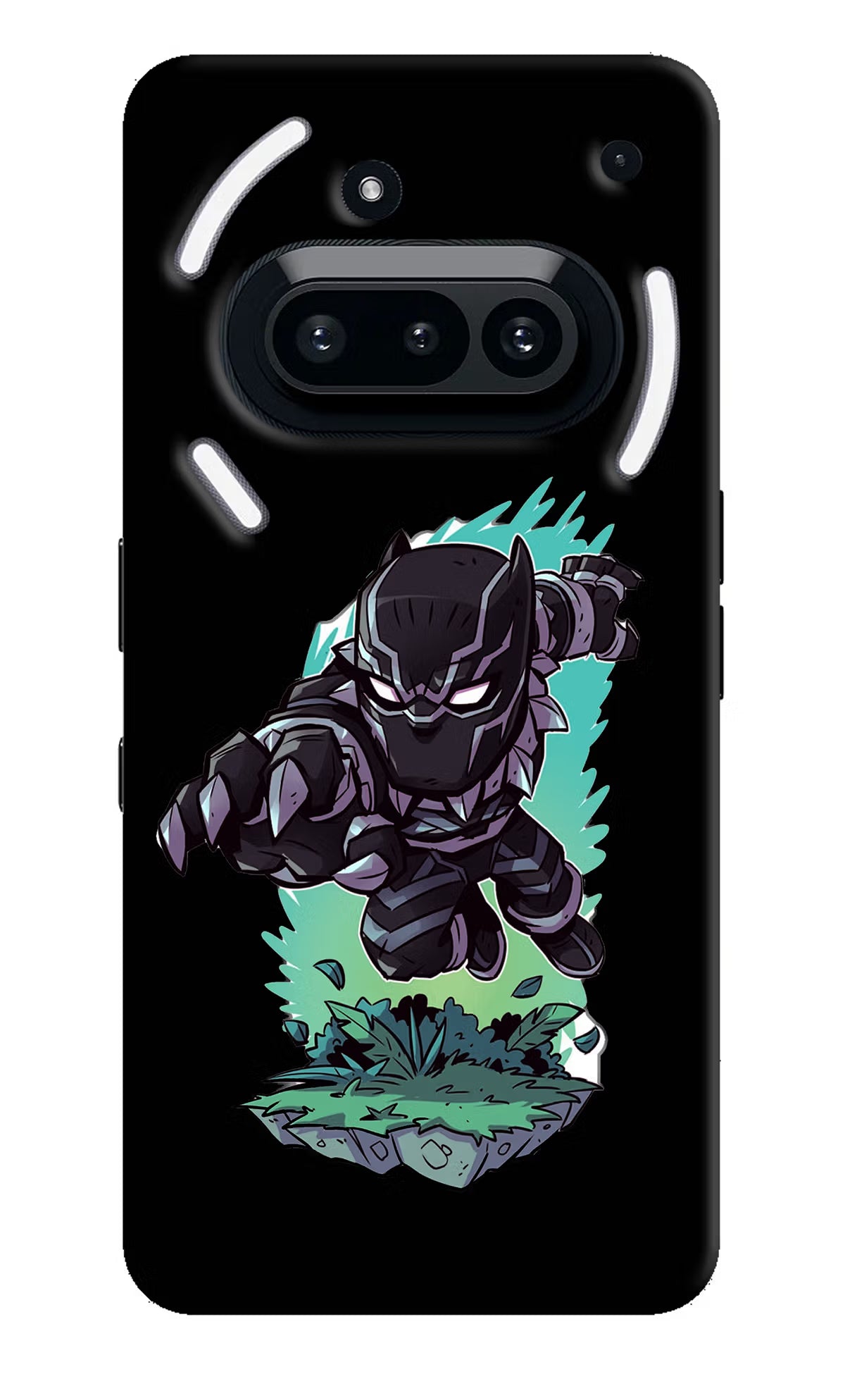 Black Panther Nothing Phone 3A Back Cover