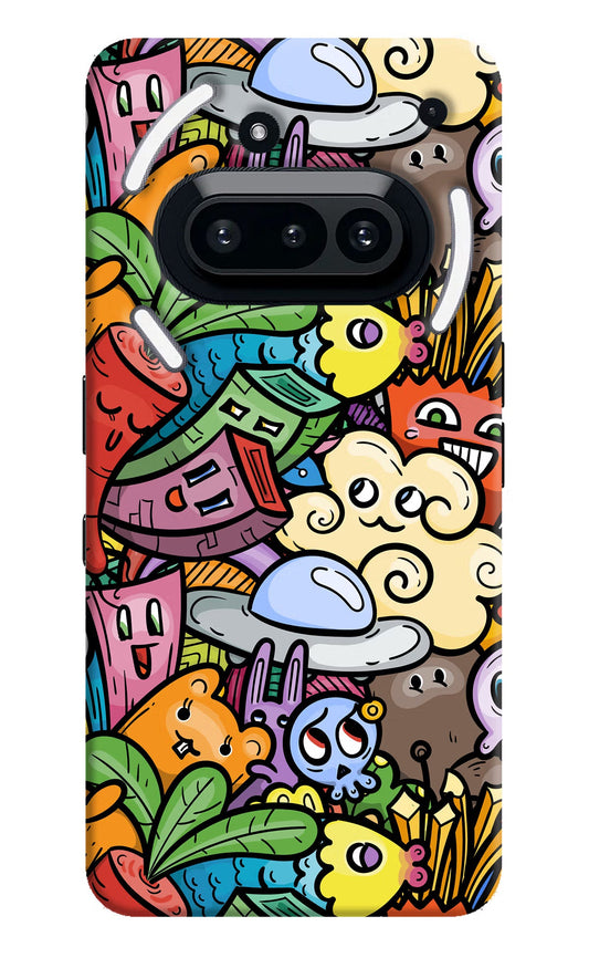 Veggie Doodle Nothing Phone 3A Back Cover