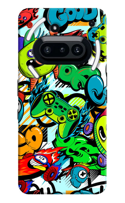 Game Doodle Nothing Phone 3A Back Cover